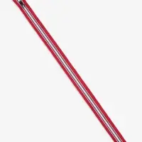 Молния &laquo;Спираль&raquo;, №5, разъёмная, замок автомат, 60 см, красная, белая, чёрная