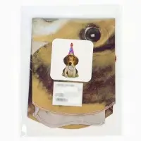 Воздушный шар фольгированный 30" "Щенок в колпаке"