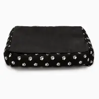 Лежанка для животных &laquo;Пухлик&raquo;, 68&times;52&times;16 см, чёрная