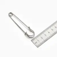 Булавка 8&times;1.5 см (набор 2 шт.), СМ-208, серебра