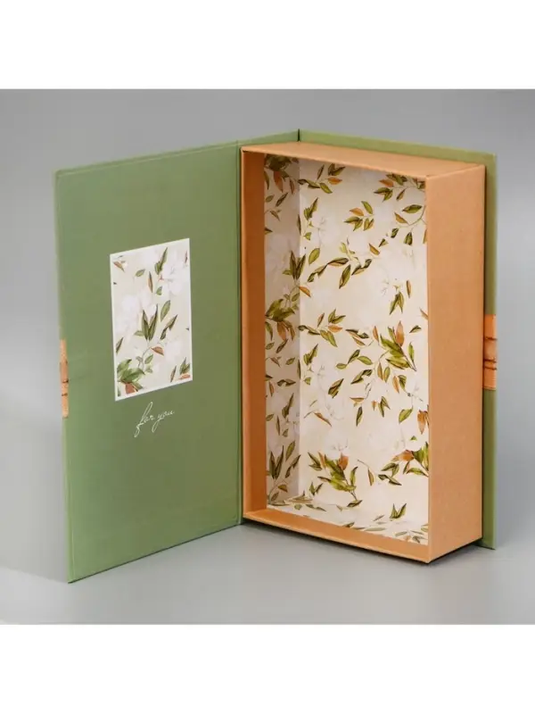 Коробка - книга, упаковка подарочная, &laquo;С любовью&raquo;, 20&times;12.5&times;5 см
