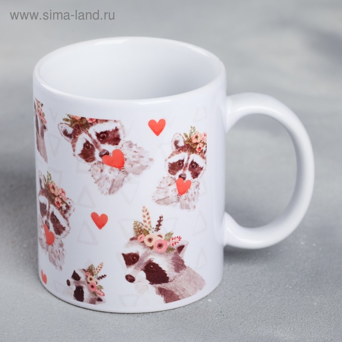 Кружка &laquo;Украду кофе и твоё сердечко&raquo;, 300 мл