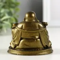 Фигура гипс "Счастливый хотей", 7х6,5 см, латунь