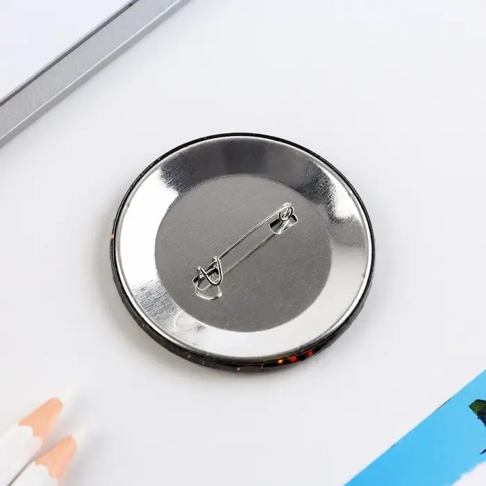 Значок закатной «23 февраля», d = 5,6 см Значок закатной «23 февраля», d = 5,6 см