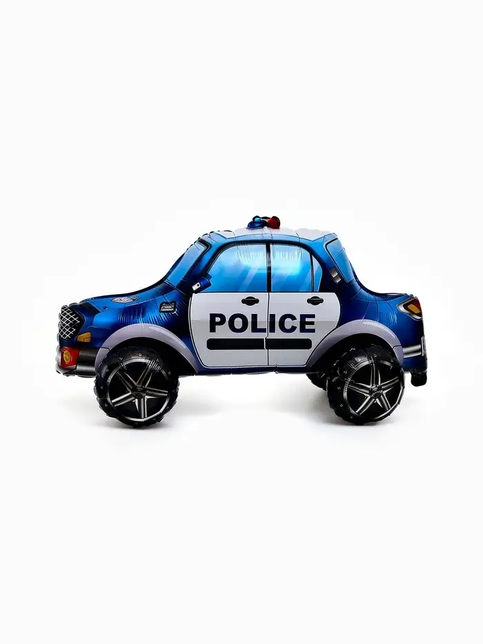 Воздушный шар фольгированный 35" 3D &laquo;Полицейская машина&raquo;, под воздух