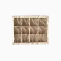 Коробка под 12 конфет с ячейками &laquo;Новогодний бант&raquo;, 14.5&times;18.5&times;3 см