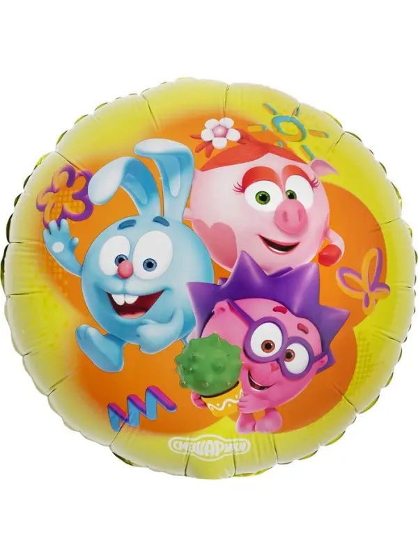 Воздушный шар фольгированный 18 Воздушный шар фольгированный 18" «Смешарики»