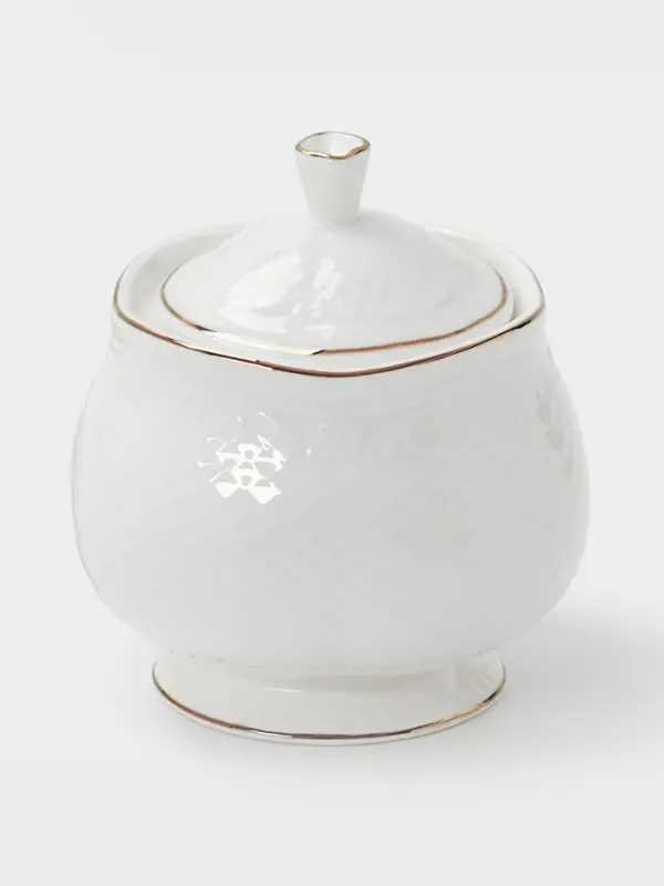 Сахарница WY Empire, 250 мл, фарфор, белый