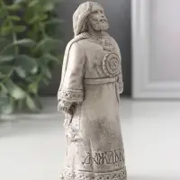 Фигура славянский Бог «Даждьбог», 12.5×5.5×5.5 см, серая