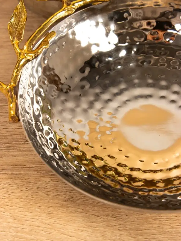 Менажница "Лето" 27х16х7 см, нержавеющая сталь