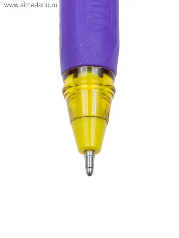 Ручка шариковая Berlingo. Triangle 110 Color, синий стержень, узел 0.7 мм, резиновый упор, МИКС