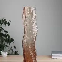 Ваза напольная &laquo;Кимберли&raquo;, 50&times;10.5 см, стекло, коричневая