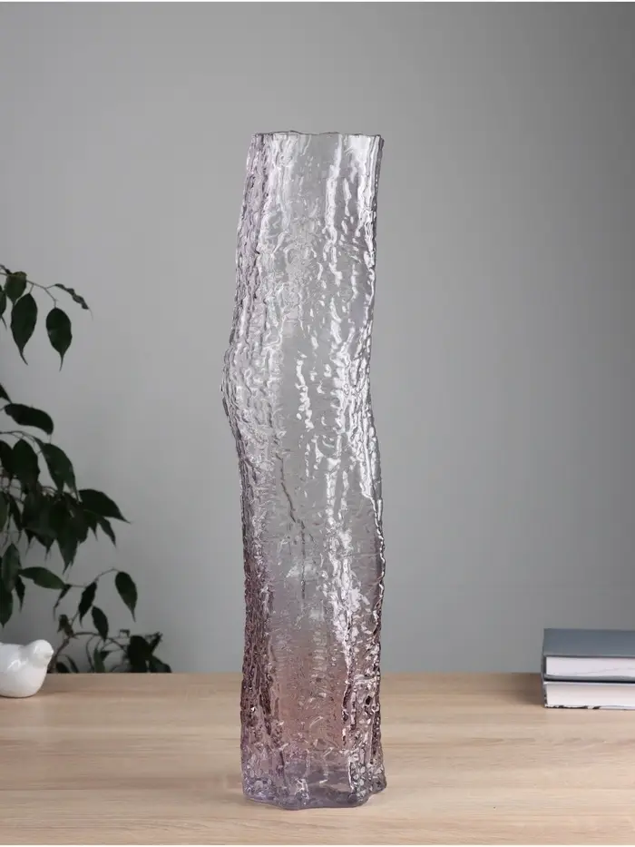 Ваза напольная &laquo;Кимберли&raquo;, 50&times;10.5 см, стекло, сиреневая