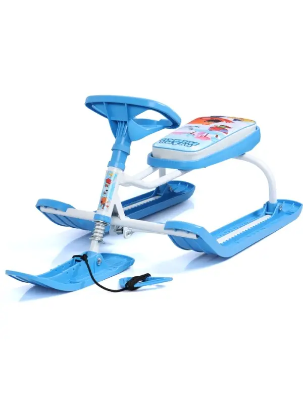 Снегокат &laquo;Тимка спорт 2&raquo; Ми-ми-мишки, голубой, ТС2/ММ1 Nika Kids