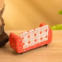Мебель для кукол &laquo;Кресло&raquo;, 10&times;4&times;5.5 см, дерево, красная