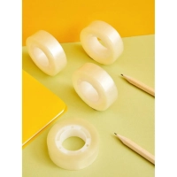 Клейкая лента канцелярская Комус 19х33 , 8 шт./уп.