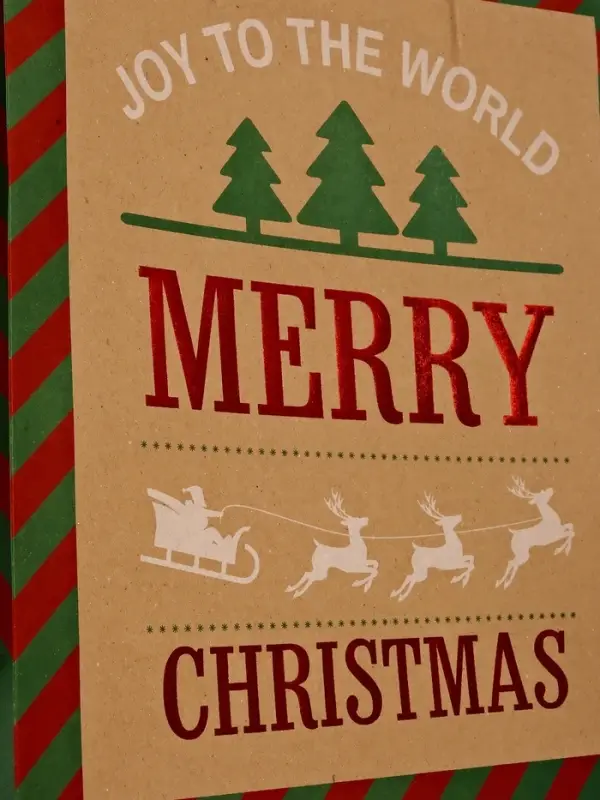 Набор подарочных пакетов &laquo;Новогодний&raquo;, 3 шт,  25&times;4&times;30.5 см, 30&times;40&times;11,5 см, 18&times;23&times;10 см