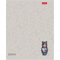 Тетрадь 48л А5ф линия,скоба,мел.карт,ассорт,Матрешки_A LA RUSSE-,095882