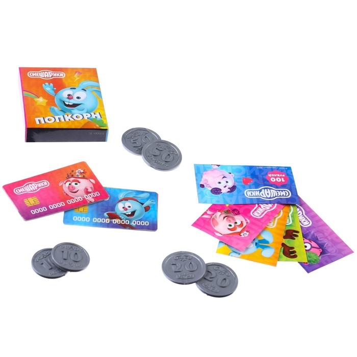 Касса со звуковыми и световыми эффектами, СМЕШАРИКИ Касса со звуковыми и световыми эффектами, СМЕШАРИКИ