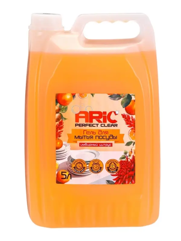 Средство для мытья посуды ARIC "Имбирный цитрус" 5л