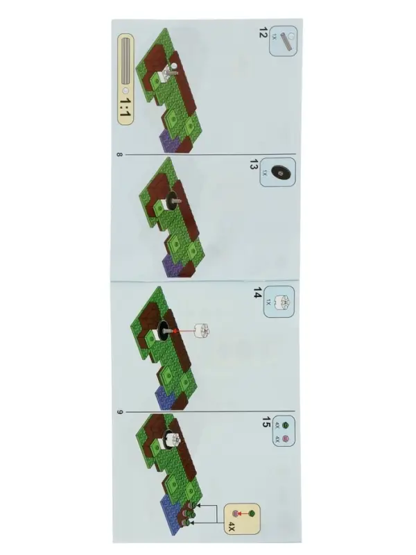 Конструктор Мой Мир, 254 детали Конструктор Мой Мир, 254 детали