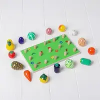 Счётный материал &laquo;Весёлая грядка&raquo;, набор 15 овощей