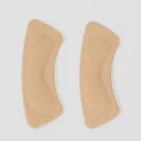 Пяткоудерживатели для обуви, на клеевой основе, 10&times;3.5 см, пара, бежевые