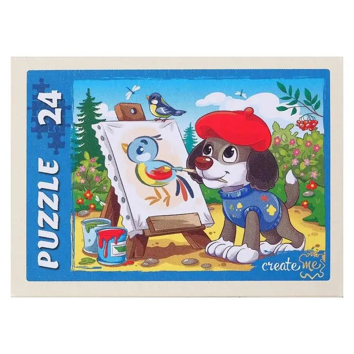 Пазлы &laquo;Истории щенков&raquo;, 24 элемента, МИКС