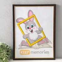 Фоторамка для фото 30&times;40 см Keep memories &laquo;Офис&raquo;, пластик под венге, (пластиковый экран)