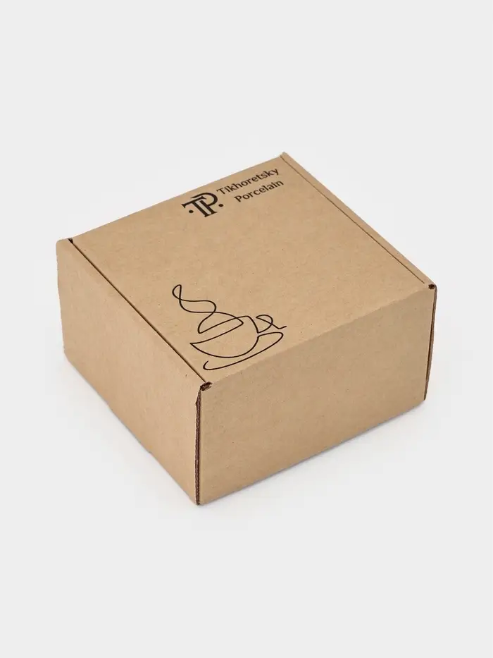 Чашка &laquo;Премиум&raquo;, 300 мл, фарфор, синяя