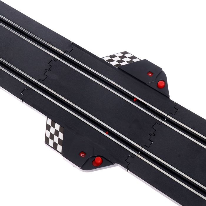 Автотрек «Турбо кросс», с 2 машинами, 1:43, работает от сети Автотрек «Турбо кросс», с 2 машинами, 1:43, работает от сети