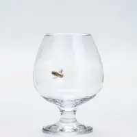 Бокал для коньяка с пулей &laquo;Непробиваемый&raquo;, настоящему мужчине, 395 мл