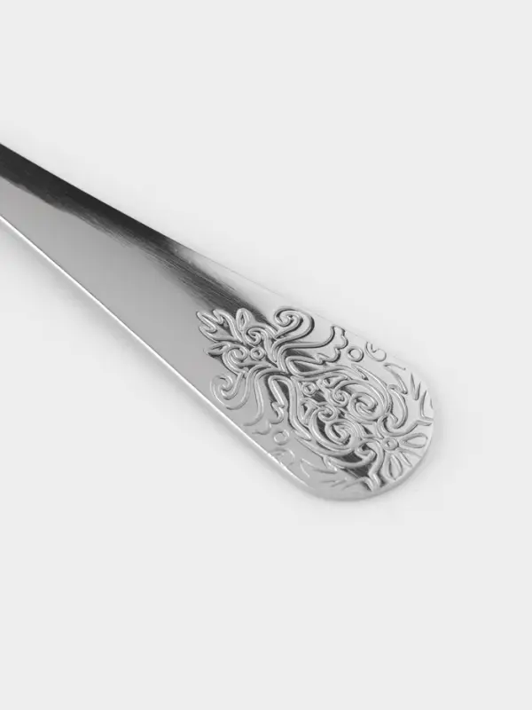 Набор столовых ложек Доляна &laquo;Эмили&raquo;, длина 20.5 см, 6 шт., нержавеющая сталь, серебристый