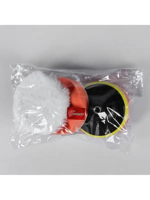 Круг для полировки TORSO, 100 мм, набор 4 предметов