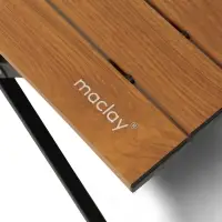 Стол туристический Maclay, складной, 140&times;65&times;50 см, цвет под дерево