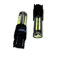 T105 T10/белый/ (W2.1x9.5d) CANBUS 27SMD 4014, блистер 2 шт.