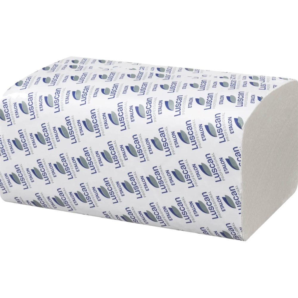 Полотенца бумажные д/дисп. Luscan Professional Vслож 2сл белцел200л15пач/уп