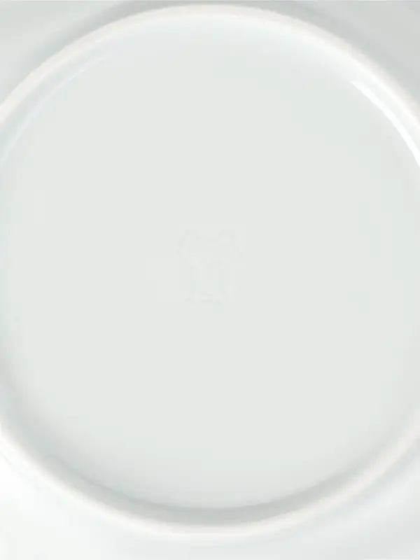 Тарелка Добрушский завод &laquo;Маки красные&raquo;, d=20 см, фарфор, белая