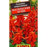Семена цветов Сальвия Магический огонь , Ц/П,0,1 г Семена цветов Сальвия Магический огонь , Ц/П,0,1 г