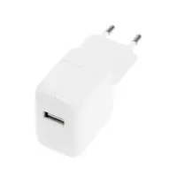Сетевое зарядное устройство LuazON LCC-97, 1 USB, 2.1 А, 10 Вт, кабель microUSB, белое