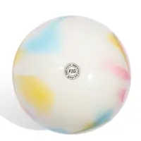 Мяч для художественной гимнастики, диаметр 19см, цвет радуга Мяч для художественной гимнастики, диаметр 19см, цвет радуга