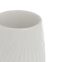 Стакан для ванной комнаты тм VETTA Тиволи, керамогранит, белый, 6,5x6,5x9,5см