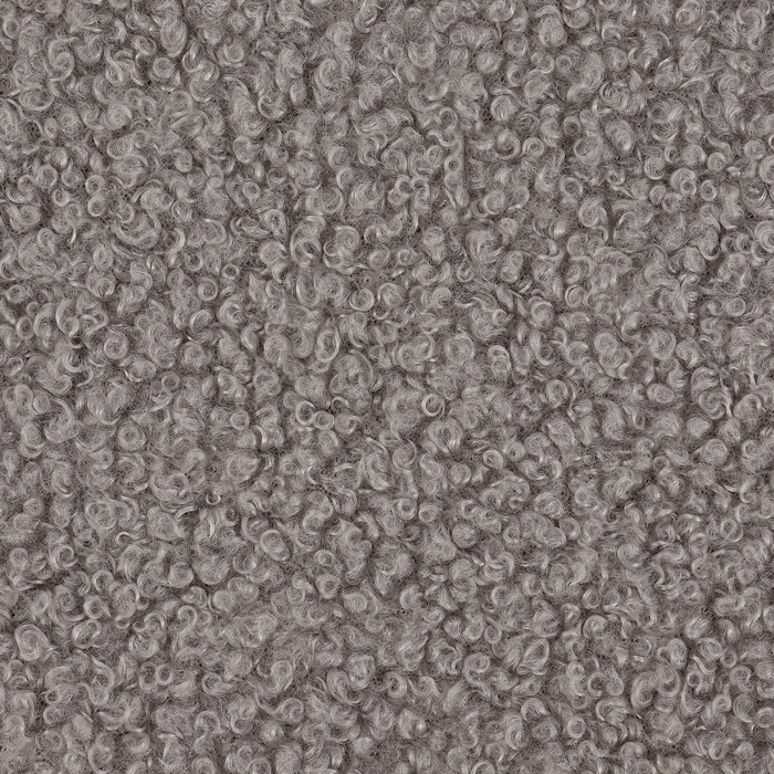 Лоскут мех «Барашек», 50 × 50 см, 500 г/м, цвет серый №7