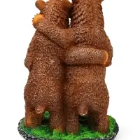 Садовая фигура из полистоуна &laquo;Мишки-семейка&raquo;, 45&times;25&times;32 см