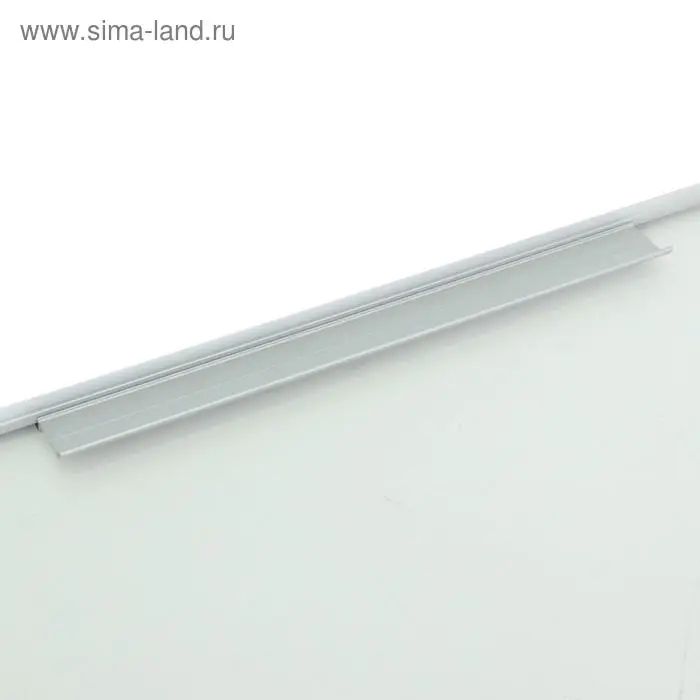 Доска магнитно-маркерная 120&times;240 см, Calligrata СТАНДАРТ, в алюминиевой рамке, с полочкой