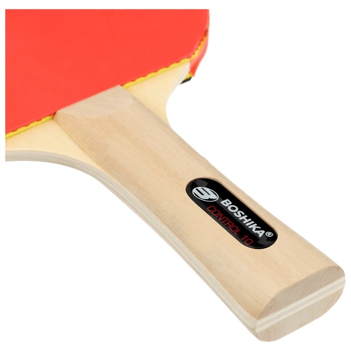 Набор для настольного тенниса BOSHIKA Control 10: 2 ракетки,3 мяча, губка 1.5 мм, коническая ручка Набор для настольного тенниса BOSHIKA Control 10: 2 ракетки,3 мяча, губка 1.5 мм, коническая ручка