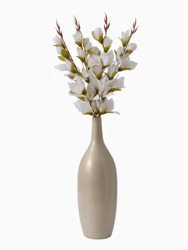 Цветы искусственные &laquo;Наперстянка&raquo;, h=63 см, белые