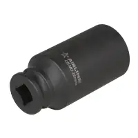 Головка ударная торцевая 3/8"DR шестигранная глубокая 22мм, L=65мм
