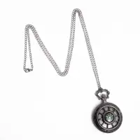 Часы карманные &laquo;Классика&raquo;, кварцевые, d=4.5 см, цепочка 37 см, с компасом