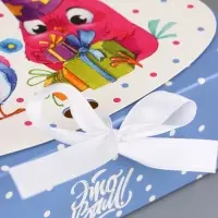 Подарочная коробка сборная с окном «Сюрприз», 16.5×11, 5×5 см